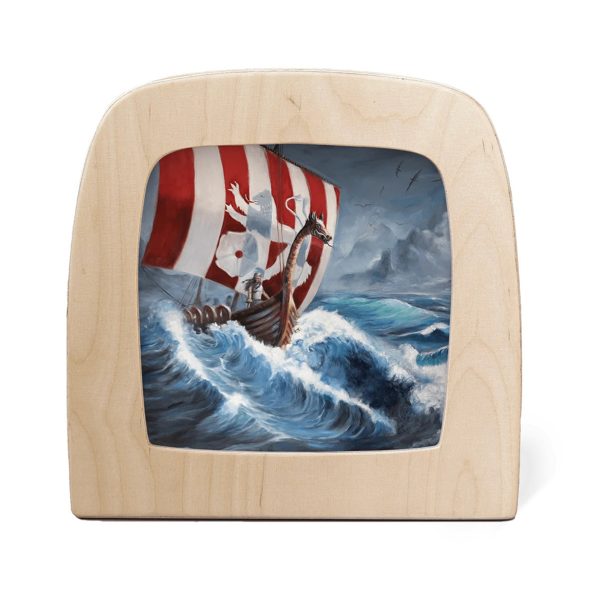 Berit Strasser - Viking Ship Toverlux Silhouette | Toy | Toverlux | Little Acorn to Mighty Oaks
