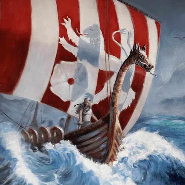 Berit Strasser - Viking Ship Silhouette | Toy | Toverlux | Little Acorn to Mighty Oaks