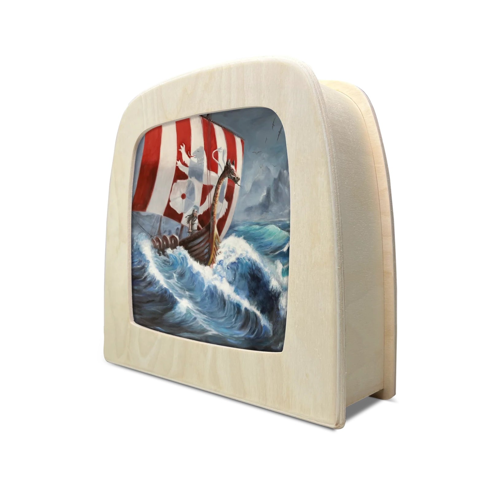 Berit Strasser - Viking Ship Toverlux Silhouette | Toy | Toverlux | Little Acorn to Mighty Oaks