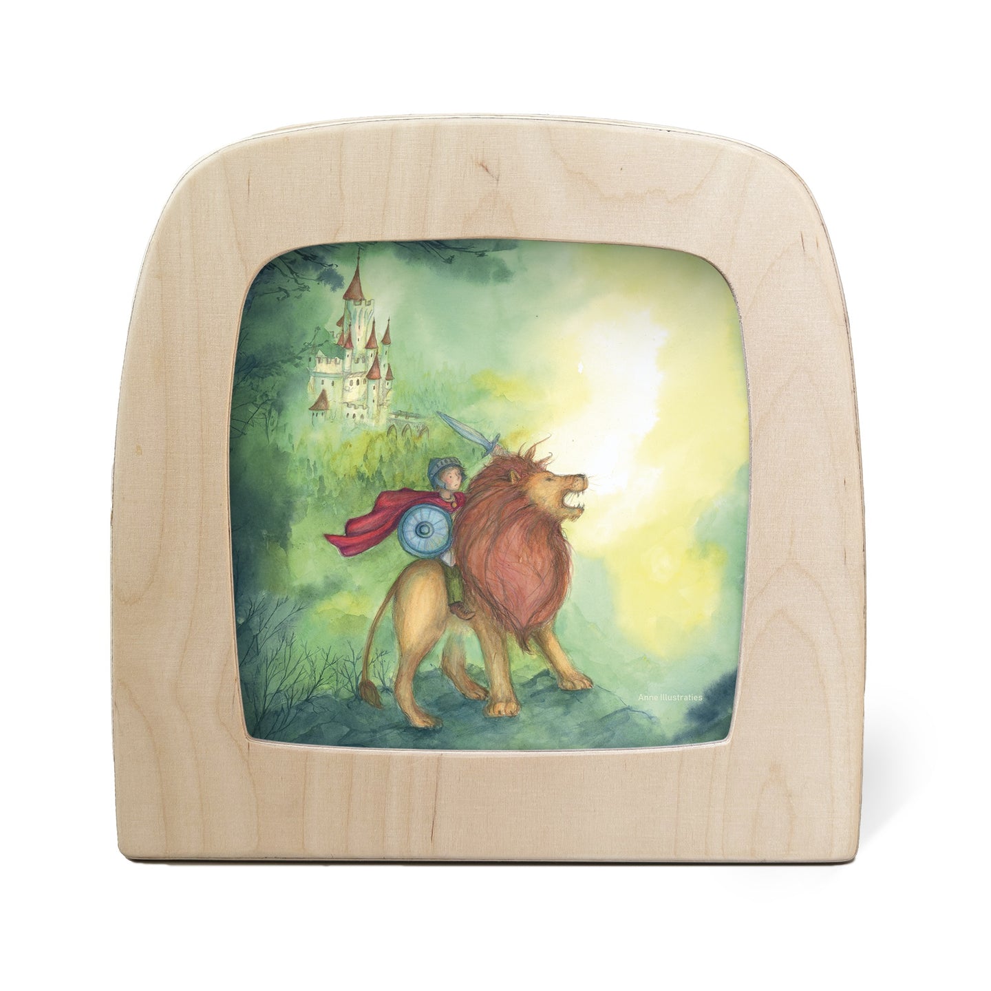 Anne Illustrates - Brave Knight Silhouette | Toy | Toverlux | Little Acorn to Mighty Oaks