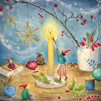 Mhairi Hellbrandt - Preparing for Christmas Toverlux Silhouette | Toy | Toverlux | Little Acorn to Mighty Oaks