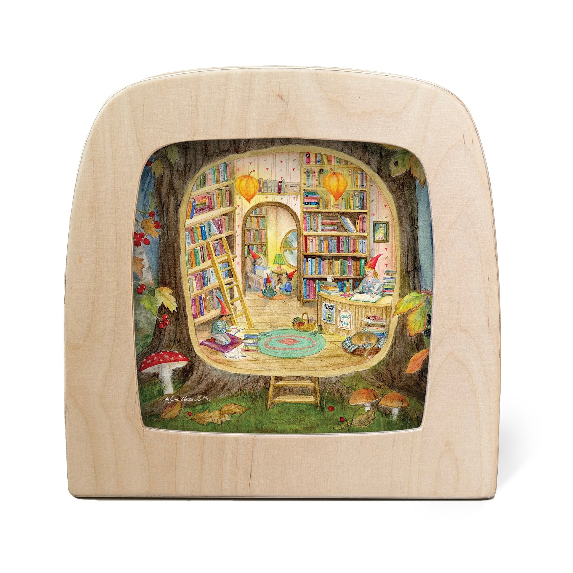 Mhairi Hellbrandt - The Library Toverlux Silhouette | Toy | Toverlux | Little Acorn to Mighty Oaks