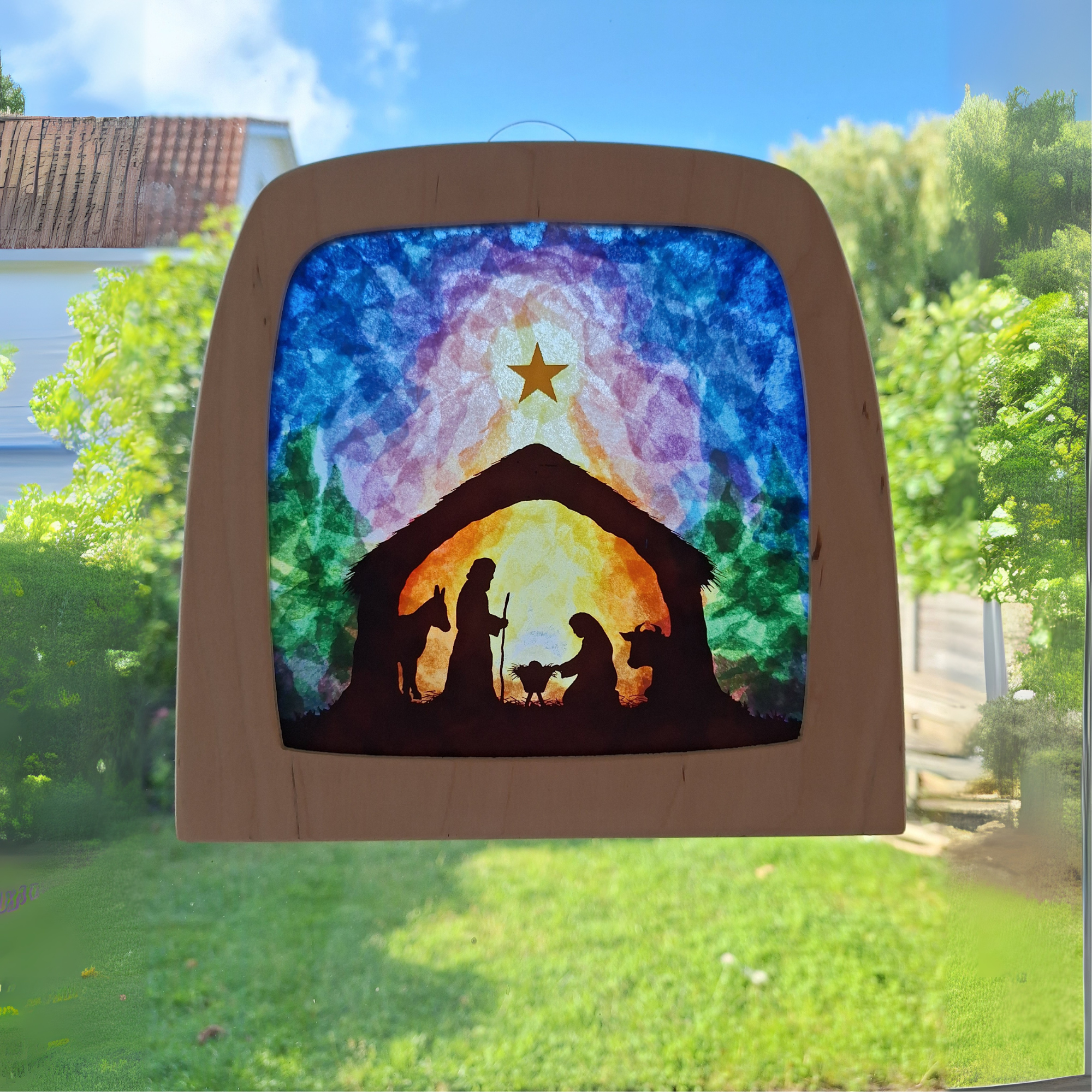 Vogel Geluk - DIY Toverlux Transparency: Nativity | Toy | Toverlux | Little Acorn to Mighty Oaks