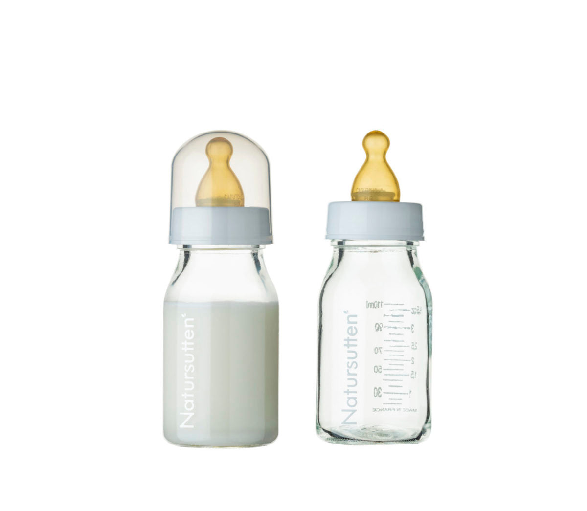 Natursutten Glass Baby Bottle 2 x 110ml | | Natursutten | Little Acorn to Mighty Oaks