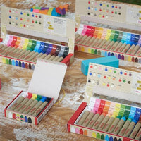 Kitpas Window Crayons - Medium 24 Colours | | Kitpas | Little Acorn to Mighty Oaks