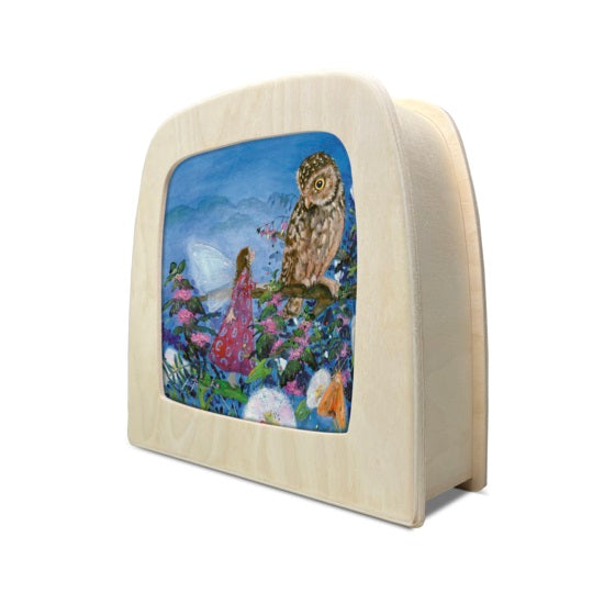 Daniela Drescher - Little Fairy Can't Sleep - Owl Toverlux Silhouette | Toy | Toverlux | Little Acorn to Mighty Oaks