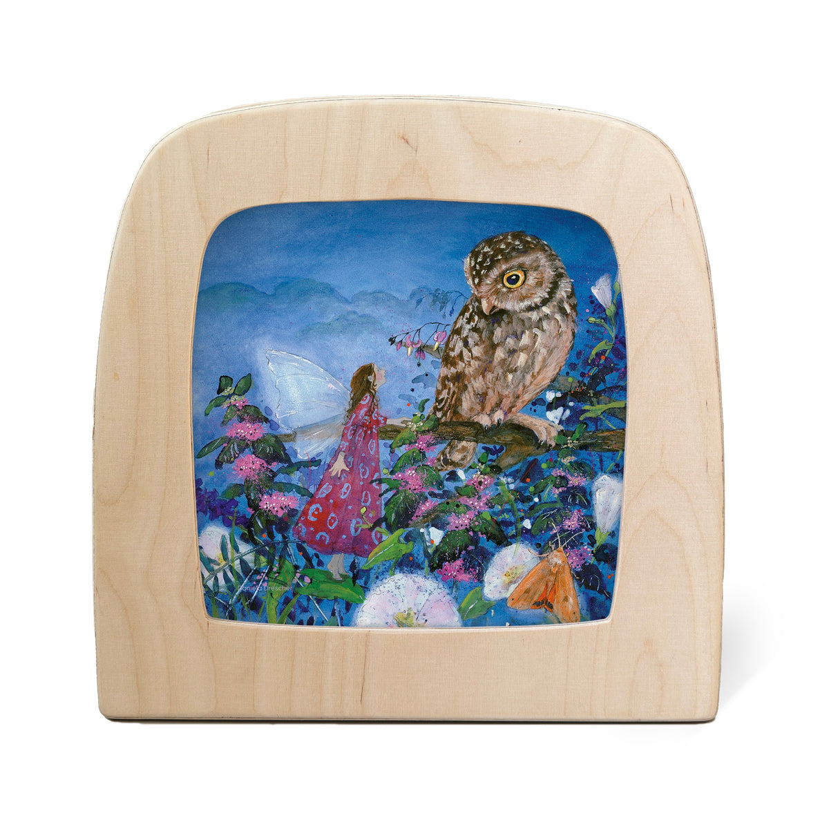 Daniela Drescher - Little Fairy Can't Sleep - Owl Toverlux Silhouette | Toy | Toverlux | Little Acorn to Mighty Oaks