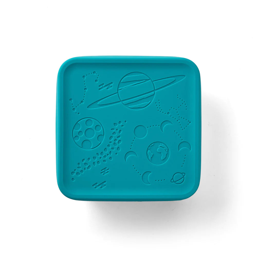 PlanetBox Big Square Stainless Steel Dipper 12.3oz - Galactic | | PlanetBox | Little Acorn to Mighty Oaks