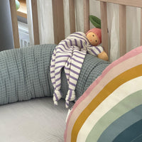 Nanchen Organic Waldorf Blanket Doll - Peach | | Nanchen | Little Acorn to Mighty Oaks