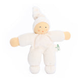 Nanchen Organic Waldorf Doll - Pimpel White - 17cm | | Nanchen | Little Acorn to Mighty Oaks