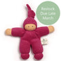 Nanchen Organic Waldorf Doll - Pimpel - Berry - 17cm | | Nanchen | Little Acorn to Mighty Oaks