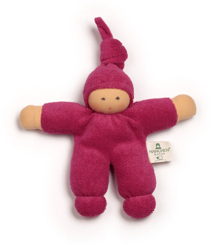 Nanchen Organic Waldorf Doll - Pimpel - Berry - 17cm