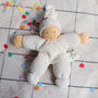 Nanchen Organic Waldorf Doll - Pimpel White - 17cm | | Nanchen | Little Acorn to Mighty Oaks