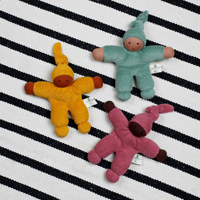 Nanchen Organic Waldorf Doll - Pimpel - Golden - 17cm | | Nanchen | Little Acorn to Mighty Oaks