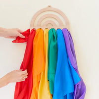 Sarah's Silks - Playsilk Display - Rainbow | | Sarah's Silks | Little Acorn to Mighty Oaks