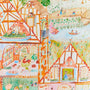 Sarah's Silks - Seek and Find Silks - Dollhouse - 21 x 29 inches | | Sarah's Silks | Little Acorn to Mighty Oaks