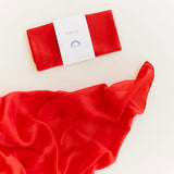 Sarah’s Silks Red Playsilk – 35 x 35 Inch Open-Ended Play Silk | | Sarah's Silks | Little Acorn to Mighty Oaks