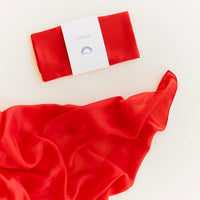 Sarah’s Silks Red Playsilk – 35 x 35 Inch Open-Ended Play Silk | | Sarah's Silks | Little Acorn to Mighty Oaks