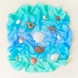 Sarah's Silks - Enchanted Play Silks - Sea 35 x 35 inch | | Sarah's Silks | Little Acorn to Mighty Oaks