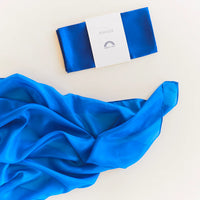 Sarah’s Silks Royal Blue Playsilk – 35 x 35 Inch Open-Ended Play Silk | | Sarah's Silks | Little Acorn to Mighty Oaks