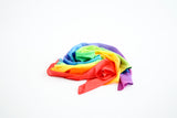 Laura's Play Cotton - Rainbow - 35 x 35 inches - Organic Cotton | | Laura's Play Cotton | Little Acorn to Mighty Oaks