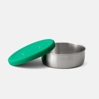 PlanetBox Stainless Steel Round Dipper 7oz - Leakproof container for dips and sauces | | PlanetBox | Little Acorn to Mighty Oaks