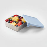 PlanetBox Big Stainless Steel Square Dipper 9.3oz - Cloudy Day | | PlanetBox | Little Acorn to Mighty Oaks