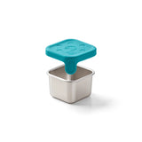 PlanetBox Stainless Steel Little Square Dipper 1.75oz - Galactic