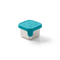 PlanetBox Stainless Steel Little Square Dipper 1.75oz - Galactic