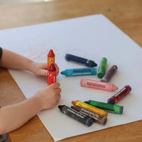 Honeysticks Beeswax Crayons - Super Jumbos 6 Pack – Stage 2 Crayons | | Honeysticks | Little Acorn to Mighty Oaks