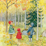 Elsa Beskow - Around the Year - October Toverlux Silhouette | Toy | Toverlux | Little Acorn to Mighty Oaks
