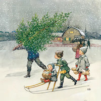 Elsa Beskow - Around the Year - December Toverlux Silhouette | Toy | Toverlux | Little Acorn to Mighty Oaks