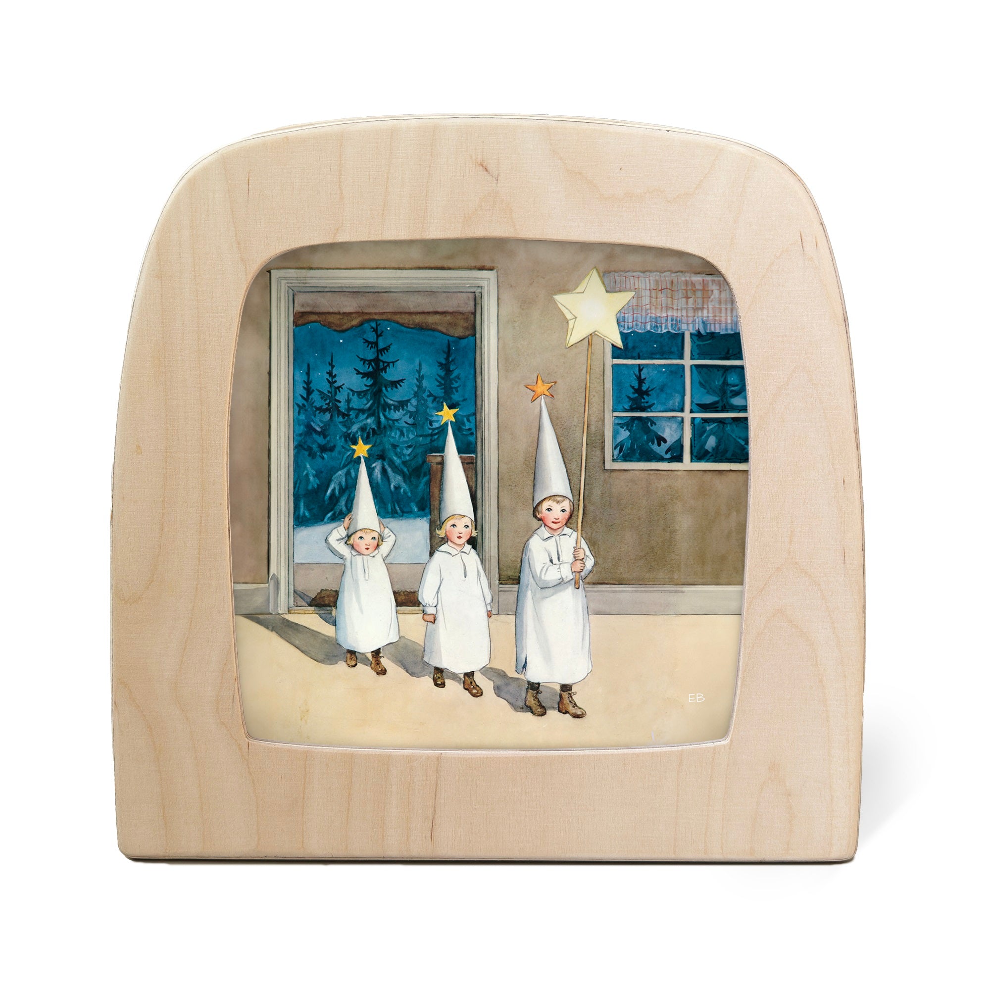 Elsa Beskow - Around the Year - January Toverlux Silhouette | Toy | Toverlux | Little Acorn to Mighty Oaks