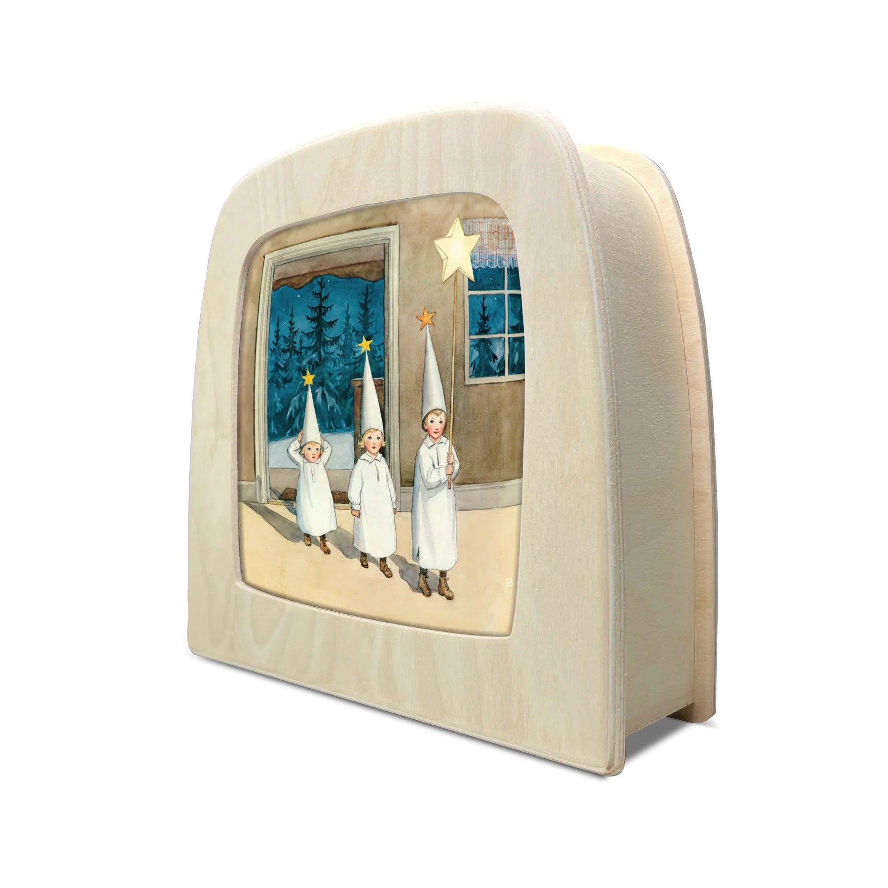 Elsa Beskow - Around the Year - January Toverlux Silhouette | Toy | Toverlux | Little Acorn to Mighty Oaks