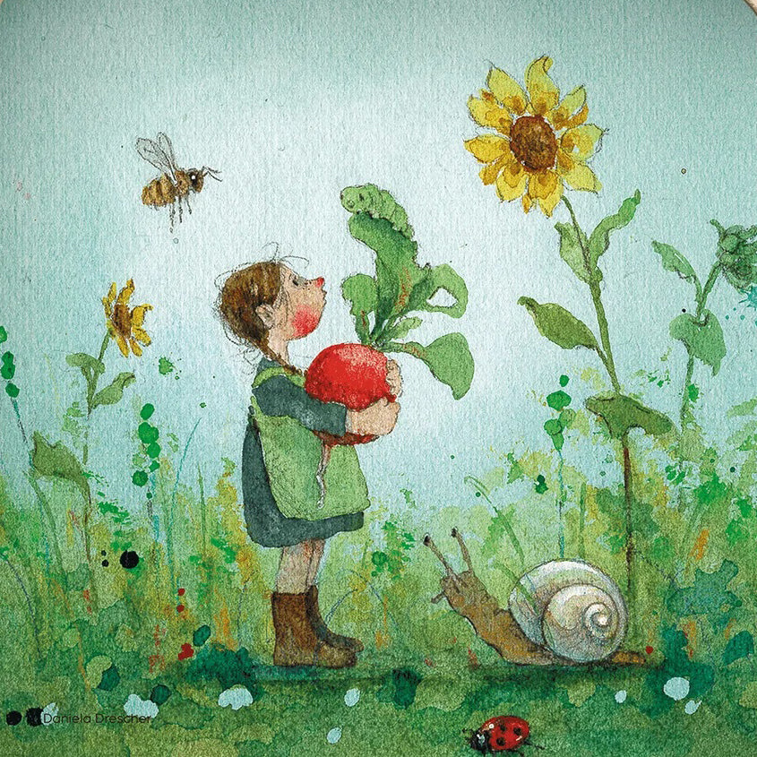 Daniela Drescher - Mili Out to Play - Snail Toverlux Silhouette | Toy | Toverlux | Little Acorn to Mighty Oaks