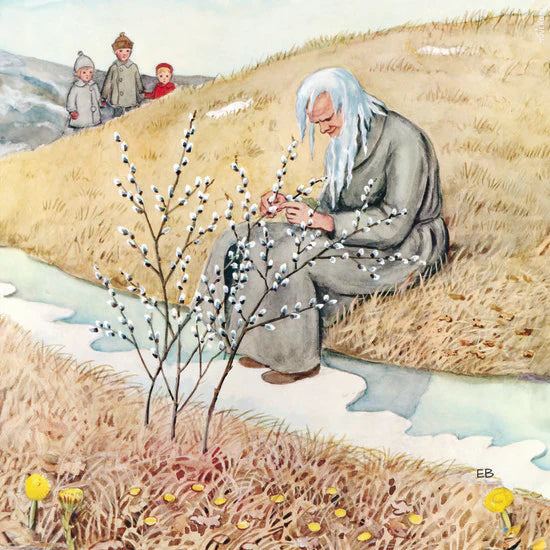 Elsa Beskow - Around the Year - March Toverlux Silhouette | Toy | Toverlux | Little Acorn to Mighty Oaks