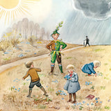 Elsa Beskow - Around the Year - April Toverlux Silhouette | Toy | Toverlux | Little Acorn to Mighty Oaks