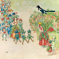Elsa Beskow - Around the Year - August Toverlux Silhouette | Toy | Toverlux | Little Acorn to Mighty Oaks