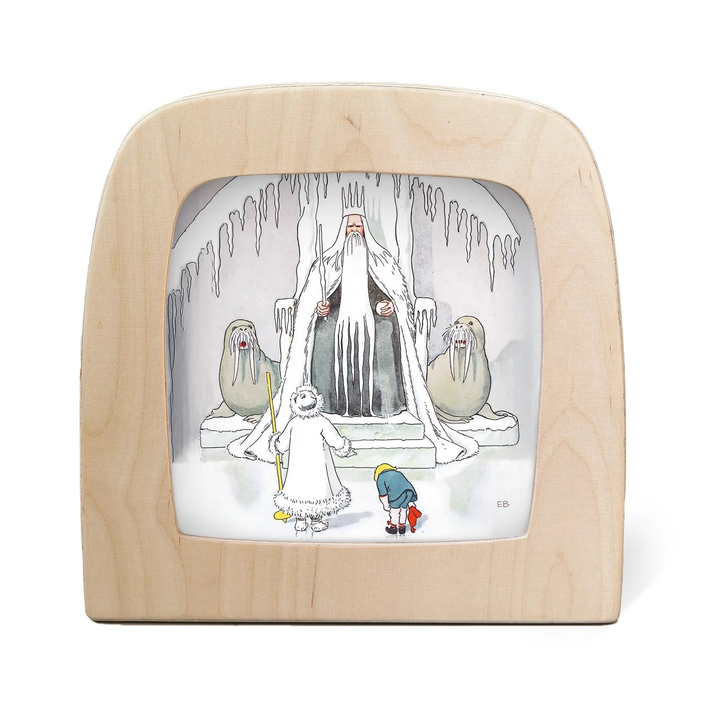 Elsa Bekow - Ollie's Ski Trip - King Winter Toverlux Silhouette | Toy | Toverlux | Little Acorn to Mighty Oaks