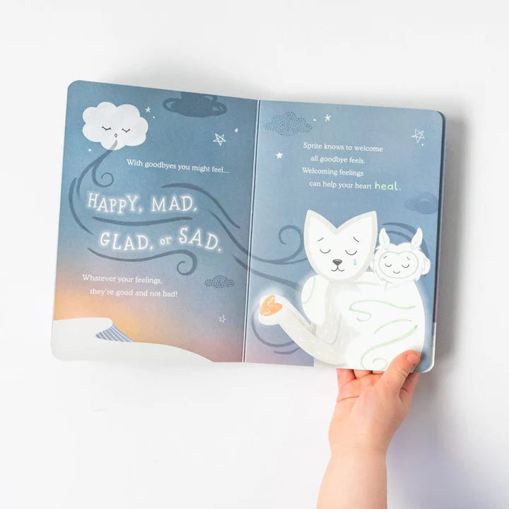 Slumberkins Sprite Helps Say Goodbye Board Book | | Slumberkins | Little Acorn to Mighty Oaks