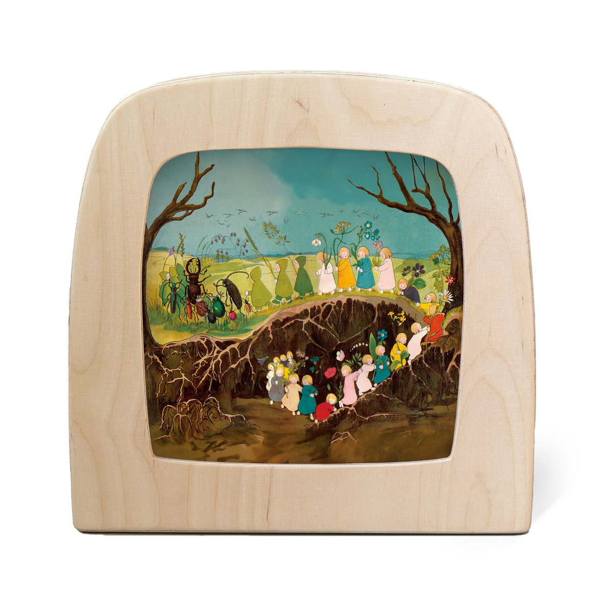 Sibylle von Olfers - The Story of the Root Children - Spring Toverlux Silhouette | Toy | Toverlux | Little Acorn to Mighty Oaks