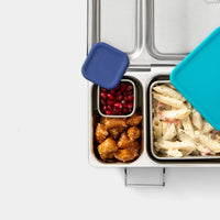 PlanetBox Stainless Steel Little Square Dipper 2.4oz - Cloudy Day | | PlanetBox | Little Acorn to Mighty Oaks