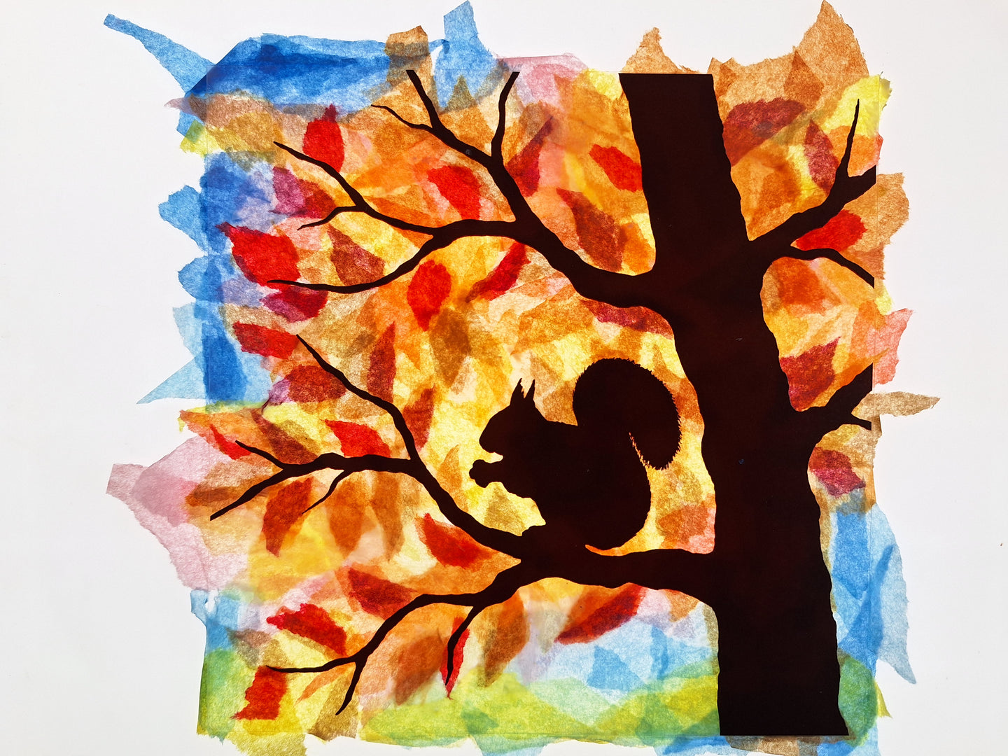 Vogel Geluk - DIY Transparenicy Autumn | Toy | Toverlux | Little Acorn to Mighty Oaks