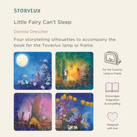 StoryLux - Little Fairy can't Sleep - 4 Toverlux Silhouettes | Toy | Toverlux | Little Acorn to Mighty Oaks