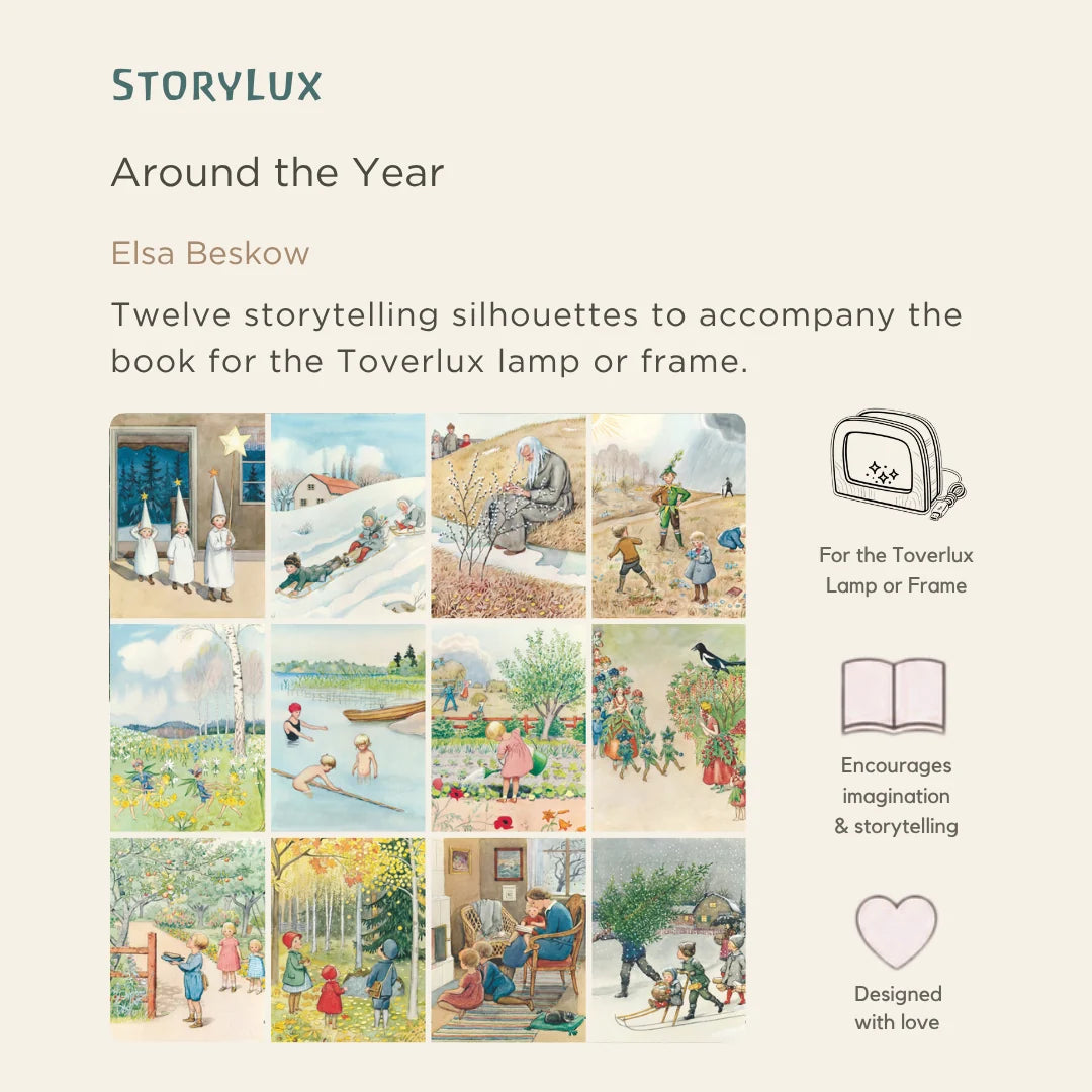 StoryLux - Around The Year - 12 Toverlux Silhouettes | Toy | Toverlux | Little Acorn to Mighty Oaks