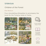 StoryLux - Children of the Forest - 4 Toverlux Silhouettes | Toy | Toverlux | Little Acorn to Mighty Oaks
