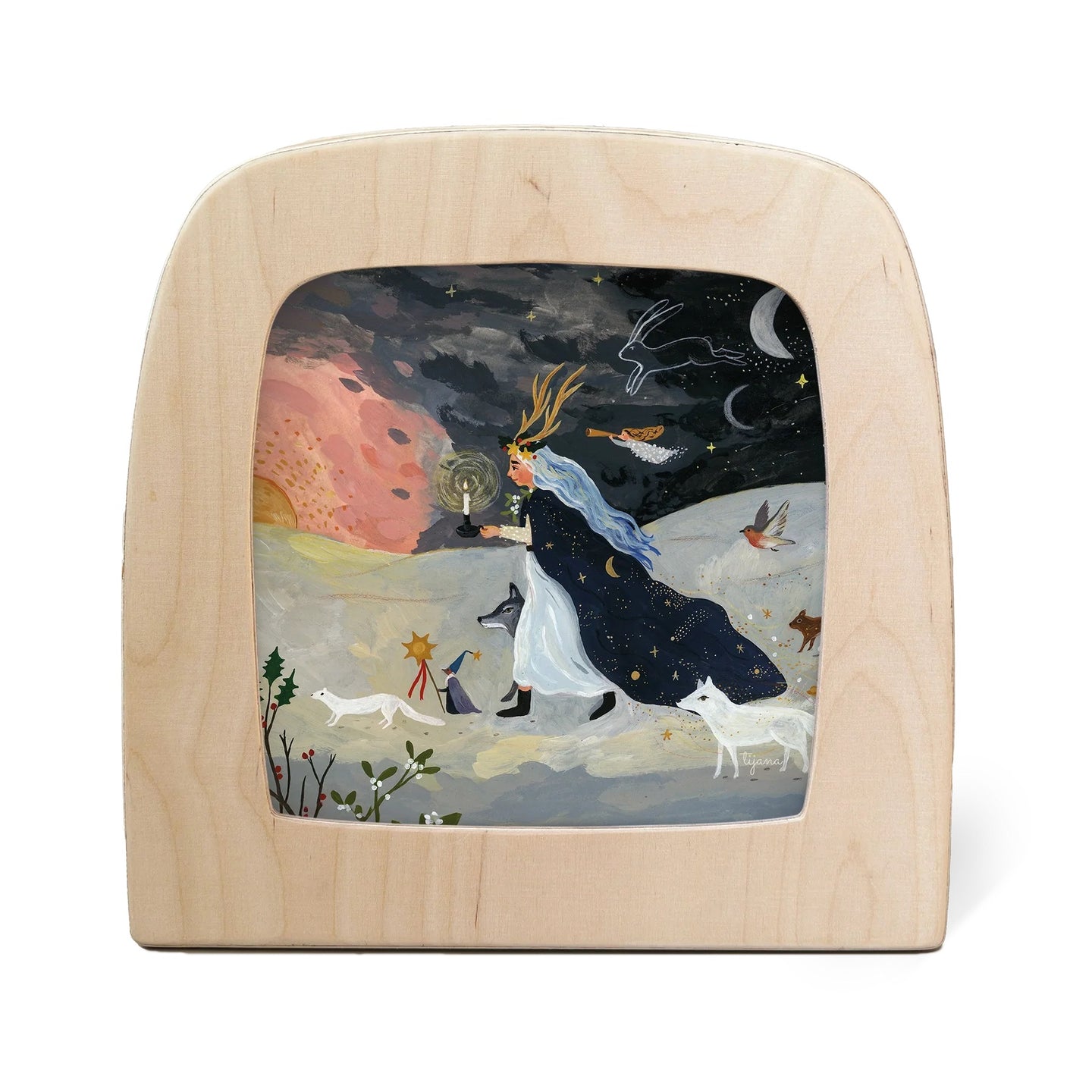 Tijana Draws - Winter Solstice Toverlux Silhouette | Toy | Toverlux | Little Acorn to Mighty Oaks