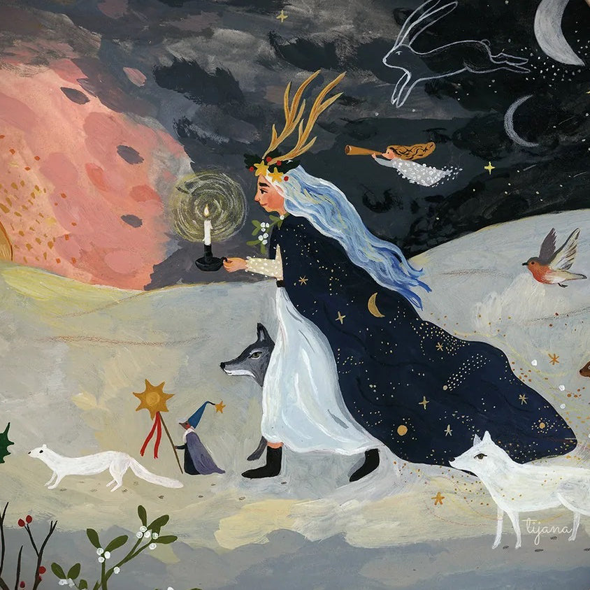 Tijana Draws - Winter Solstice Toverlux Silhouette | Toy | Toverlux | Little Acorn to Mighty Oaks