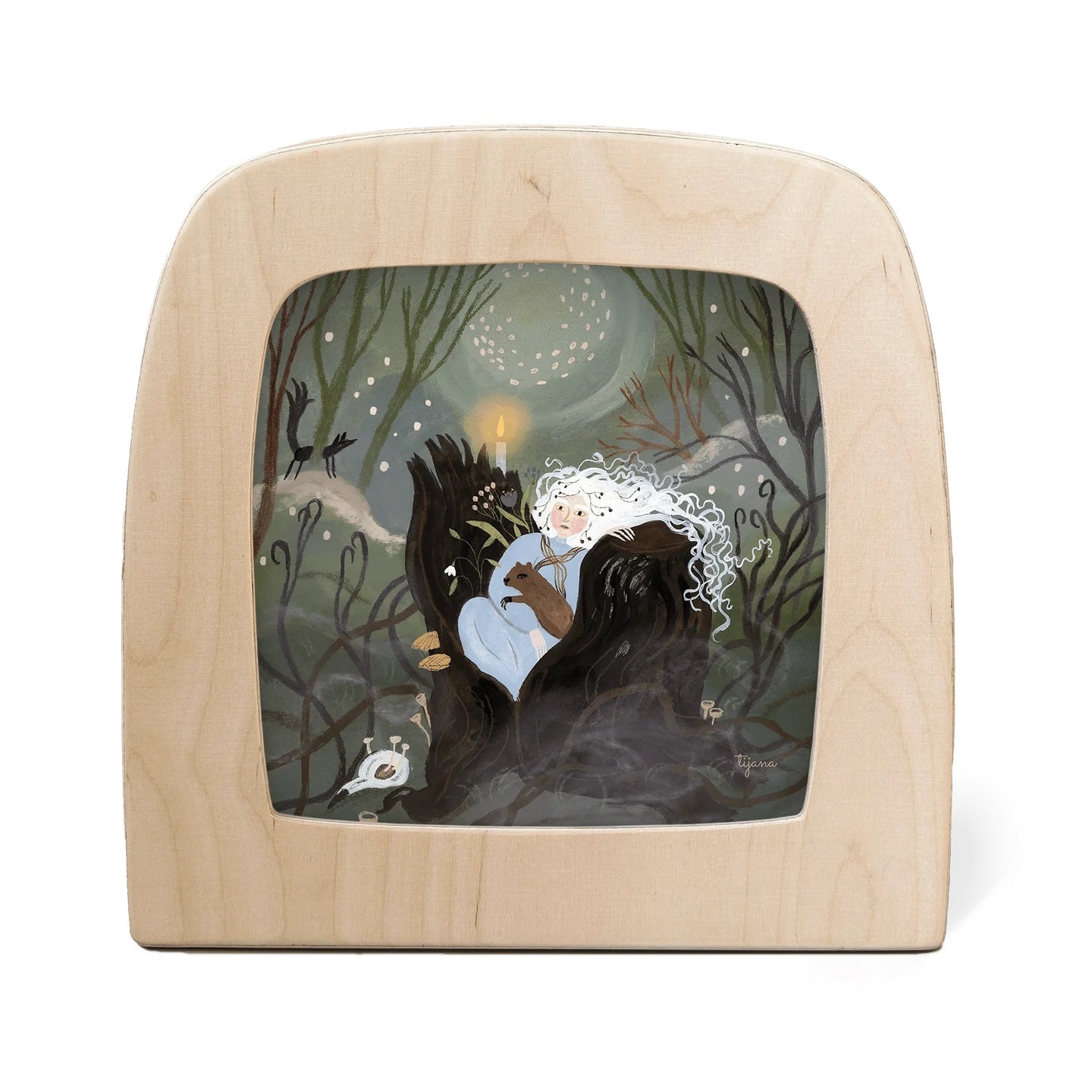 Tijana Draws - Forest Nymph Toverlux Silhouette | Toy | Toverlux | Little Acorn to Mighty Oaks