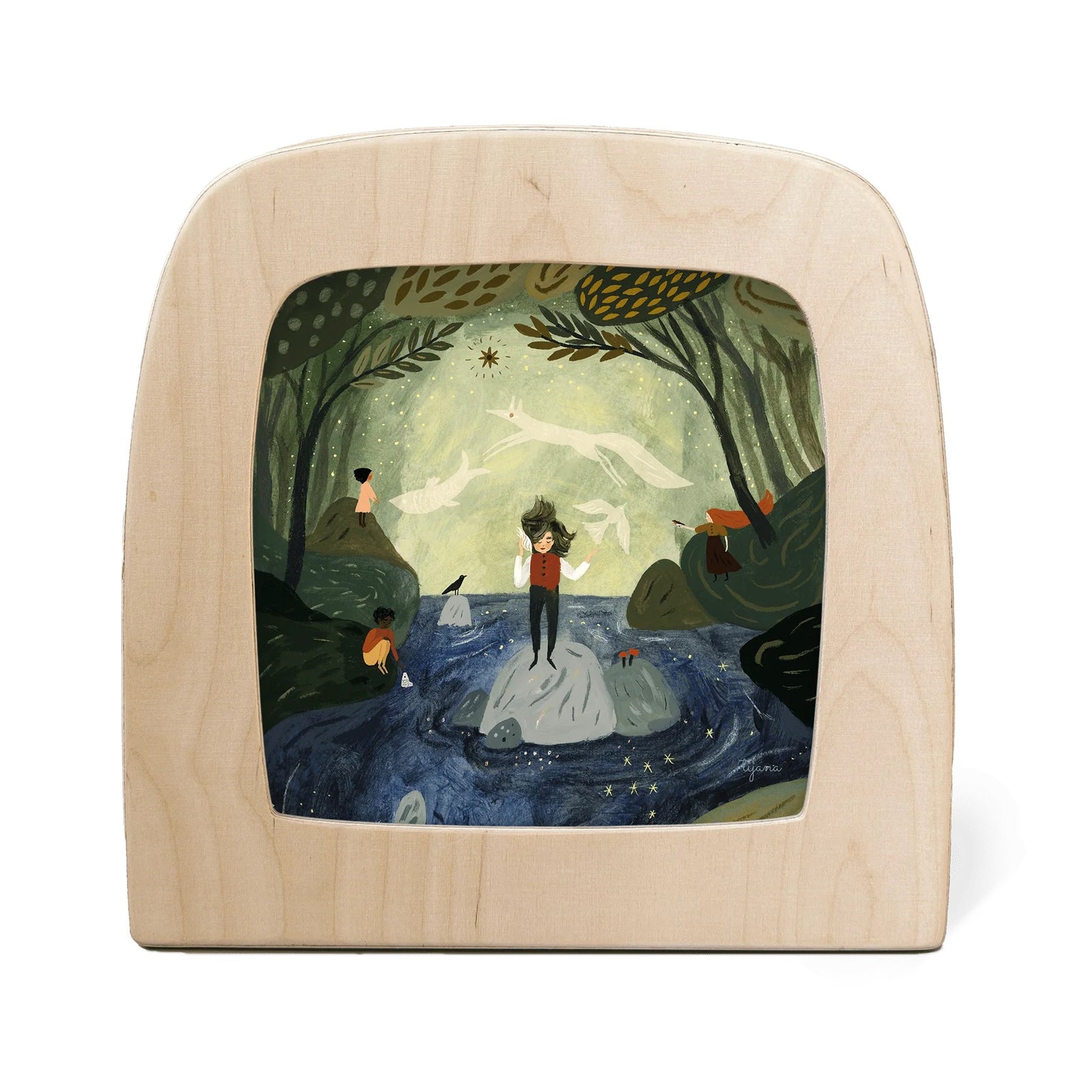 Tijana Draws - Seashell Toverlux Silhouette | Toy | Toverlux | Little Acorn to Mighty Oaks